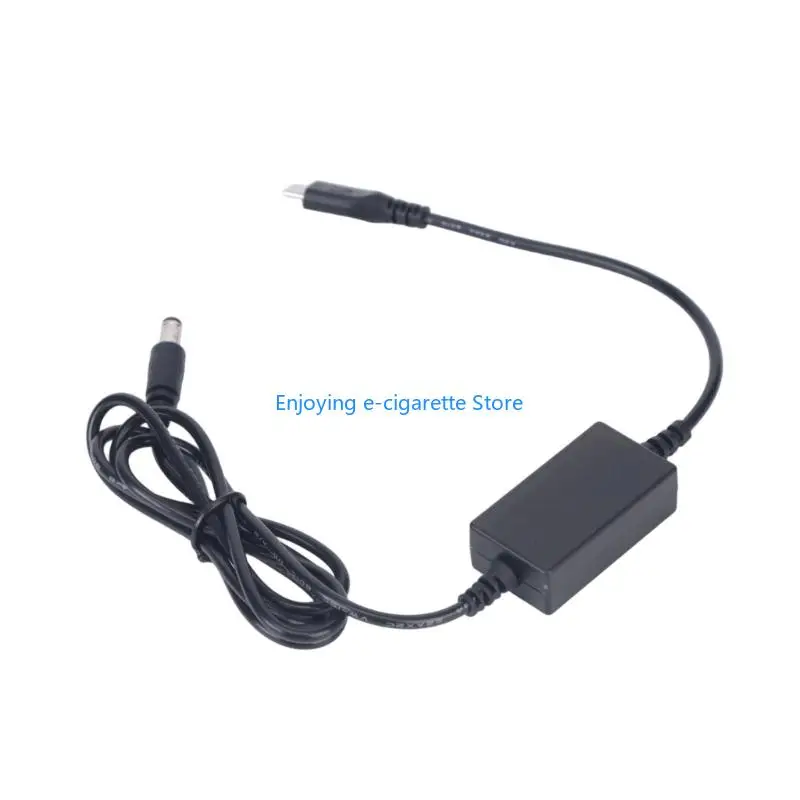 Type C PD Step Up Converters Cable with Intelligent Chip, Stable 16.8V 1.2A Constant Current Voltages DC5521 Wire Y4QF