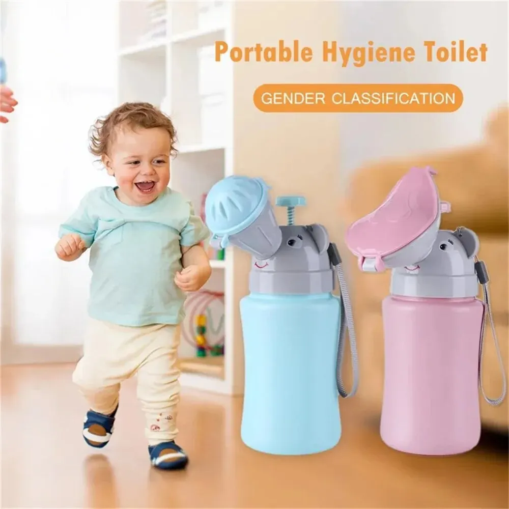 Portable Baby Hygiene Toilet Urinal Boys Girls Pot Outdoor Car Travel Anti-leakage Potty Kids Convenient Toilet Portable Potty