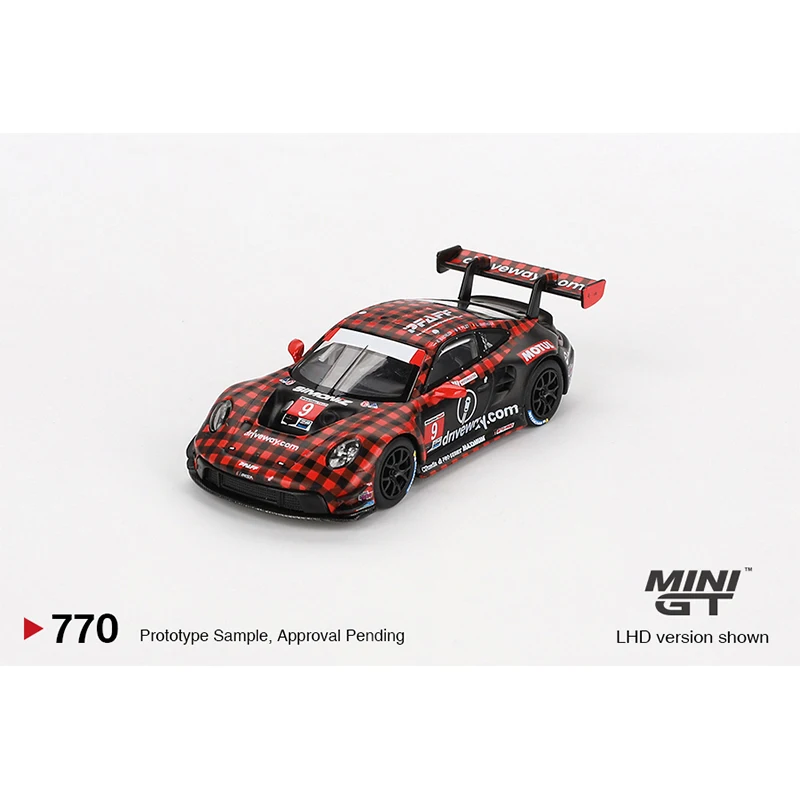 MINIGT 770 In Stock 1:64 992 GT3R GTD PRO Pfaff Diecast Model Collection Toys