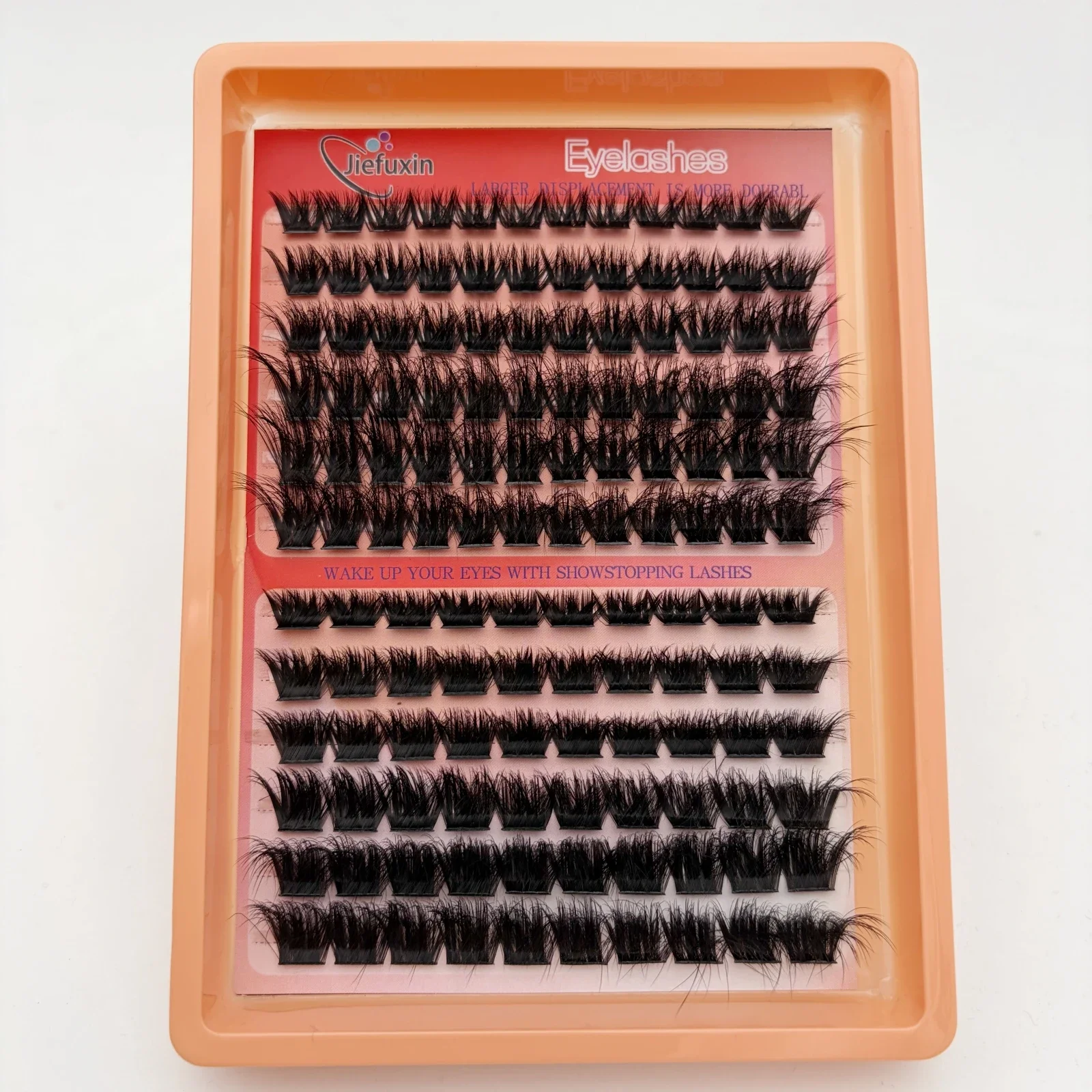 DIY Wimpernverlängerungen für den Heimgebrauch, 8D Fluffy D Curl Wispy Cluster Wimpern, gemischte Längen, wiederverwendbare falsche Wimpern – Detail 5