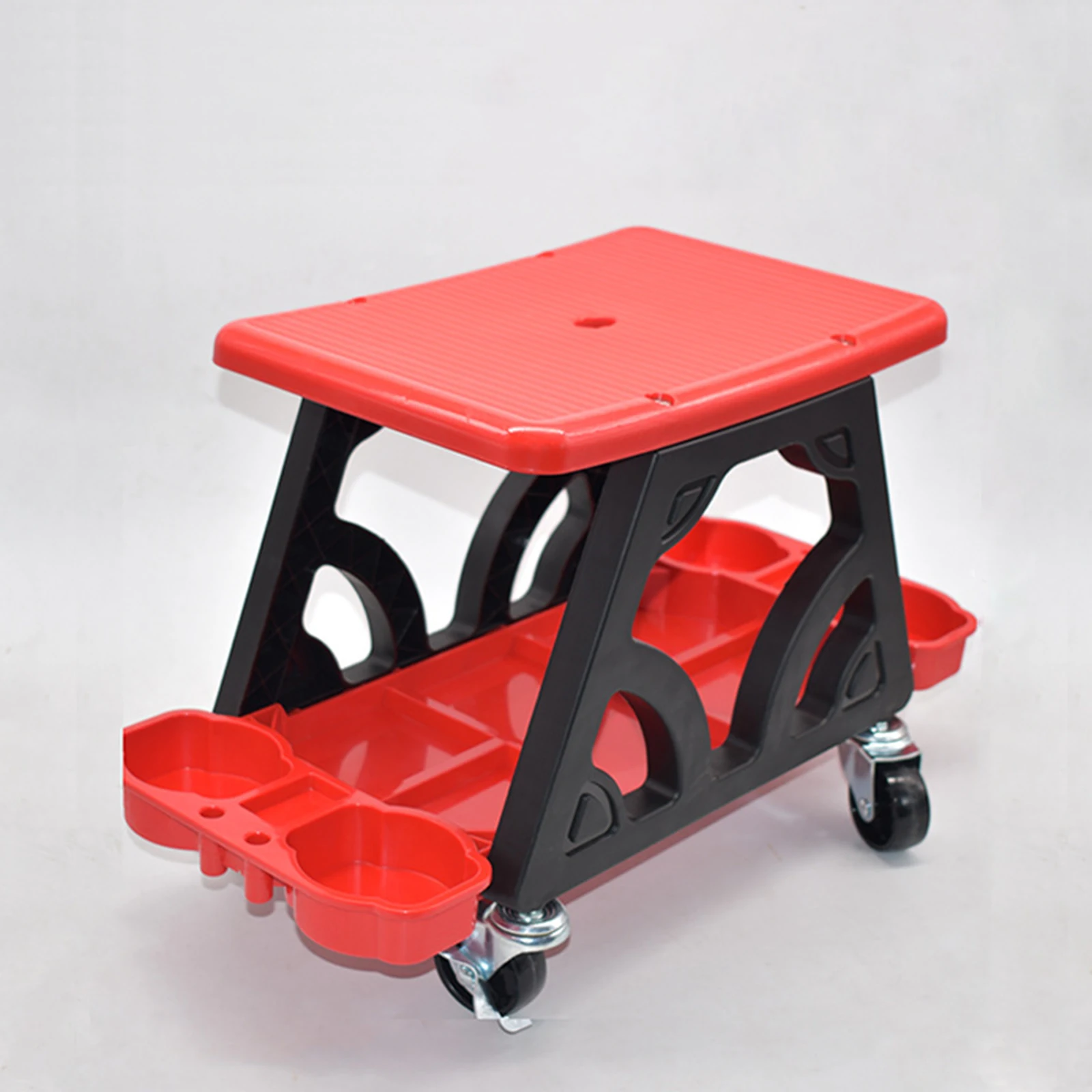 Car Detailing Stool Utility Rolling Machanics Creeper Seat Mobile Stool Rolling Seat Creeper for Mechanics & Detailers/Garage