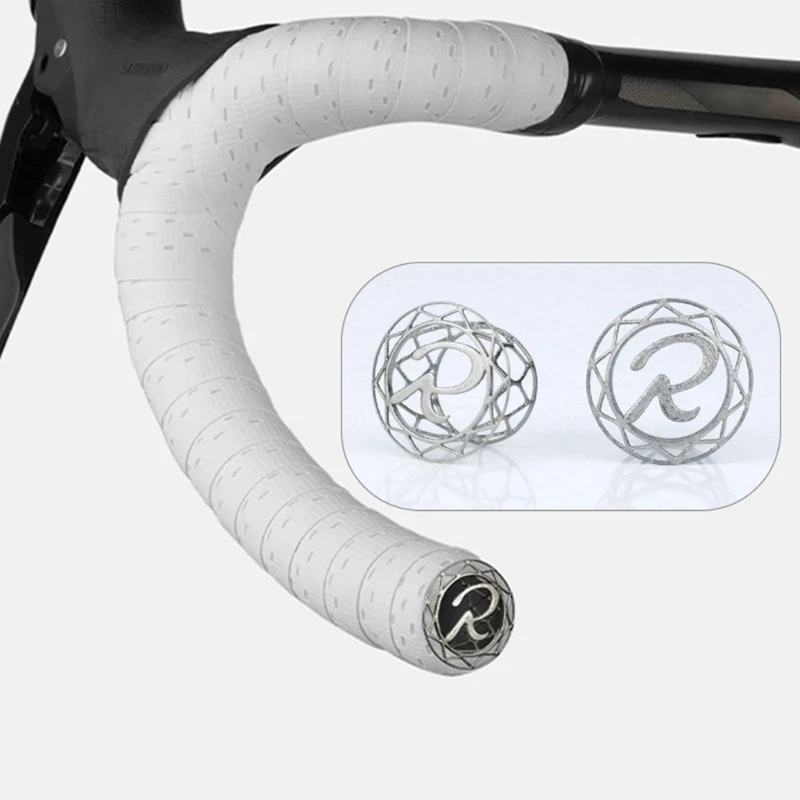 

2Pcs Metal Alloys Bicycles Handlebar Grip Plug Bicycles Handlebar End Caps Bike Handlebar End Expansion Plug