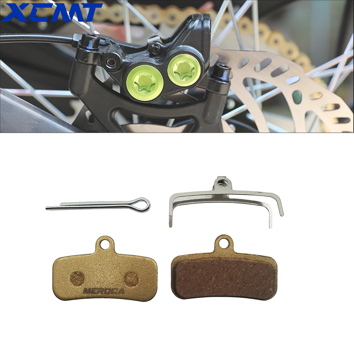 

1 Pair Motorcycle Front and Rear Silent Brake Pads Disc Brake Pads for Sur Ron Sur-Ron Surron Light Bee Electric Dirt Pit Bike