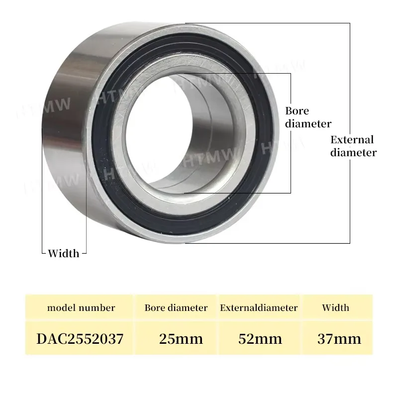 Auto Bearing DAC25520037 VKBA3525 OE 7701205812 Car Wheel Hub Bearing