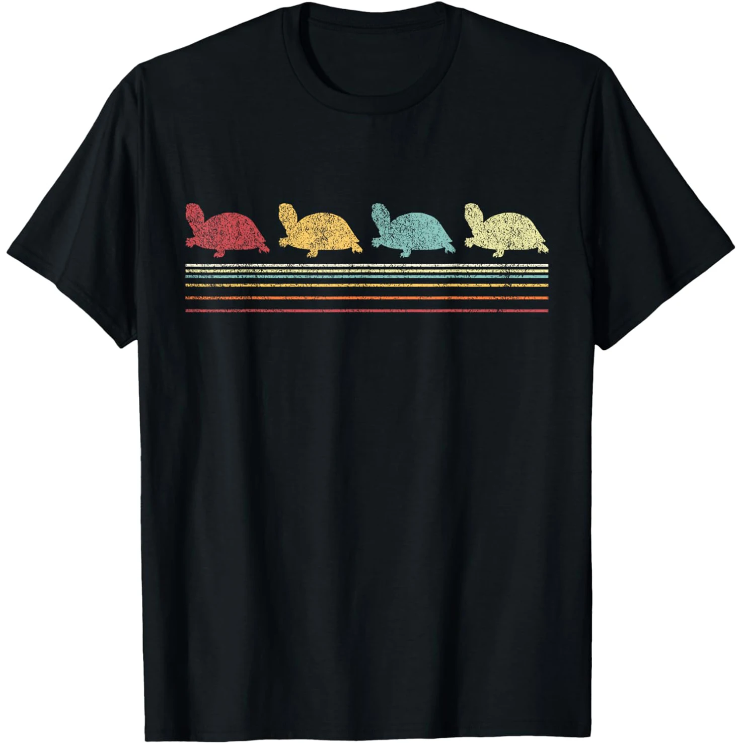 Lustige T-Shirts mit vielen verschiedenen Schildkröten-Grafiken für Männer und Frauen, Baumwolle, Humor, Streetwear, kurzärmelig, Unisex, lockere Kleidung – Detail 2