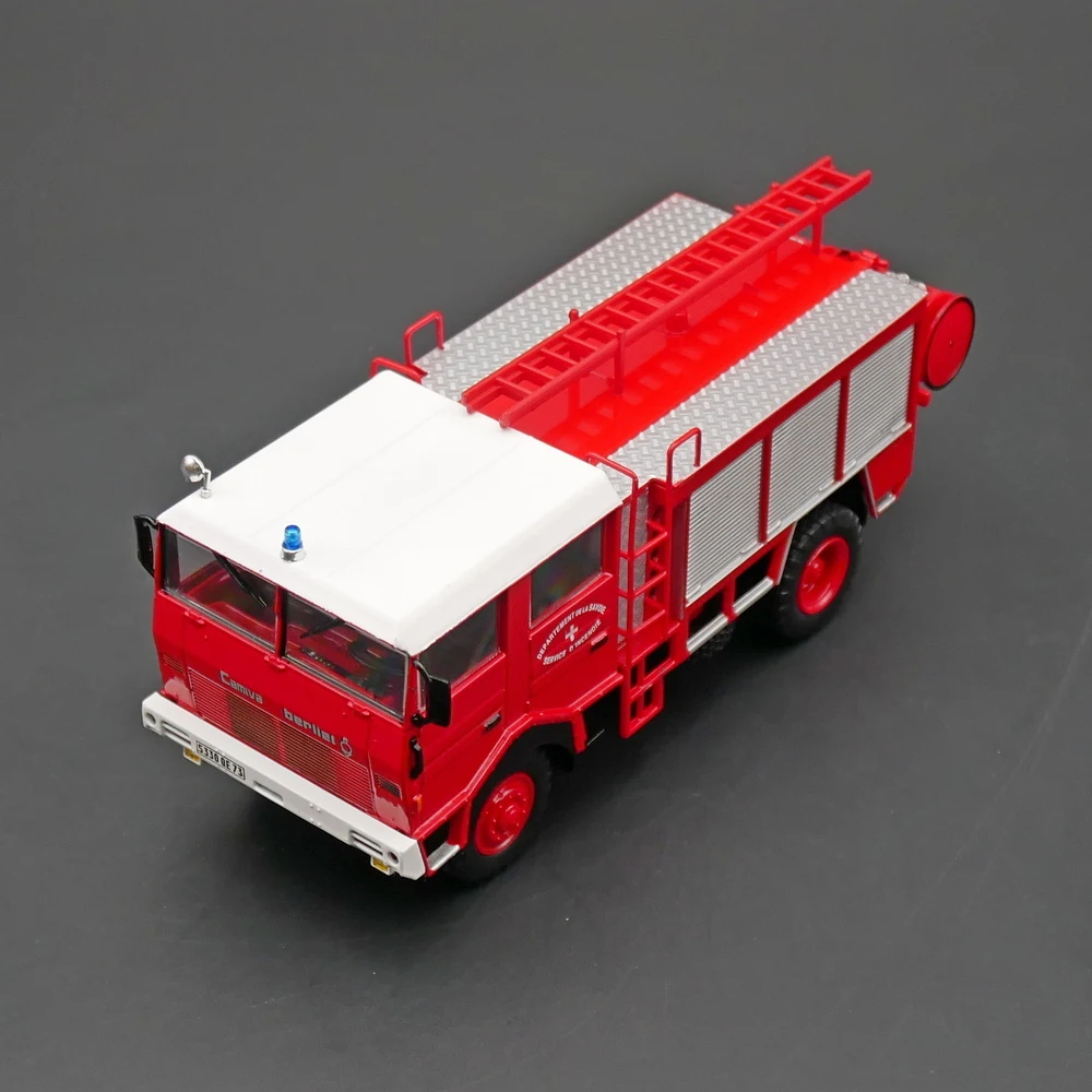 Ixo 1:43 Truck Fire Engine Berliet GBD 4x4 Diecast Car Model Metal Toy Vehicle