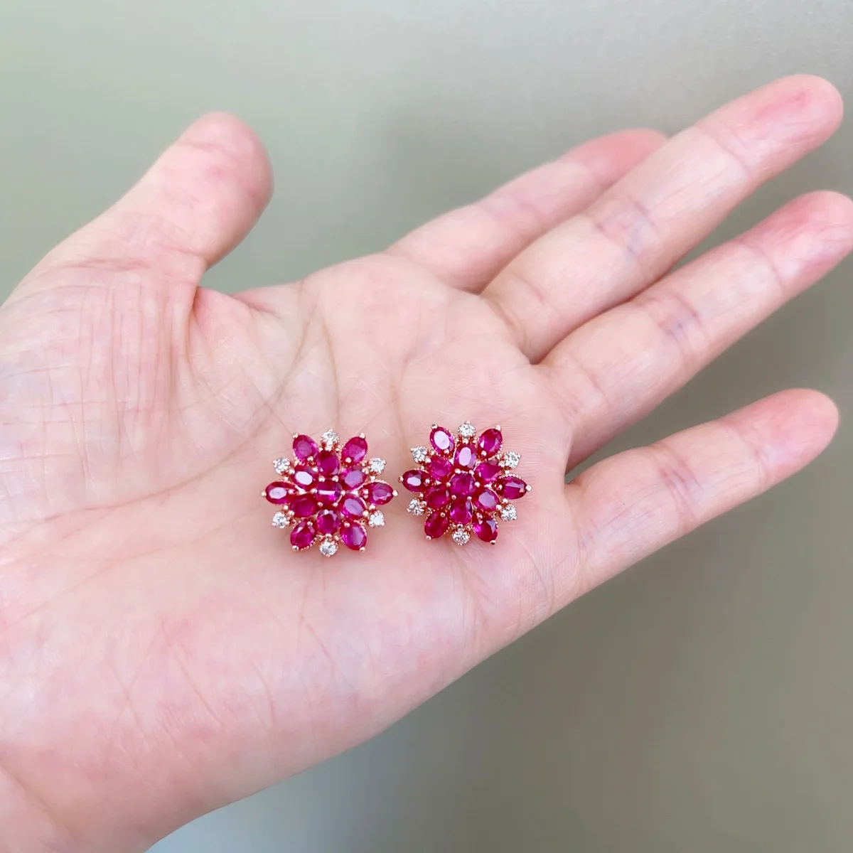 Pendientes de plata esterlina 925 para mujer, aretes de doble capa con diseño de flores, circonita AAA, regalo clásico para fiesta de baile y boda