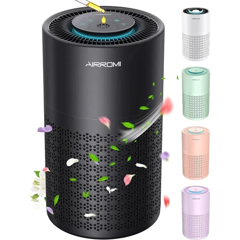 Air Purifier for Bedroom with True H13 HEPA 3-in-1 Filters,Pet Air Purifiers for Home Cat Pee Smell,Covers Up to 990 Ft²