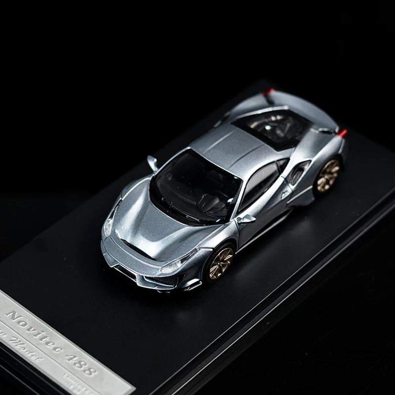 Ichiban Model IM 1:64  488 Novitec alloy car model