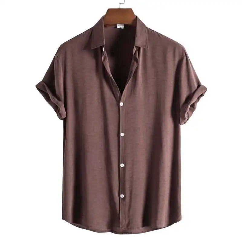 

Men's Collar ort Swedi irt Ice Sensation Sun Protection Treaent Cotton 00% Casual Sle Summer Youth Faion