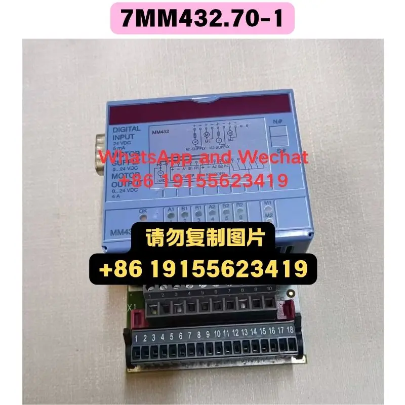 Brand new original and used 7MM432.70-1 PLC module Functional test OK