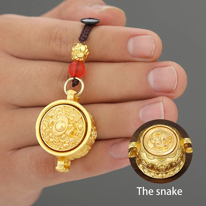 

Creative Zodiac Cornucopia Keychain Chinese Style Lucky Pendant Keychain Exquisite Backpack Decoration Accessories Gifts