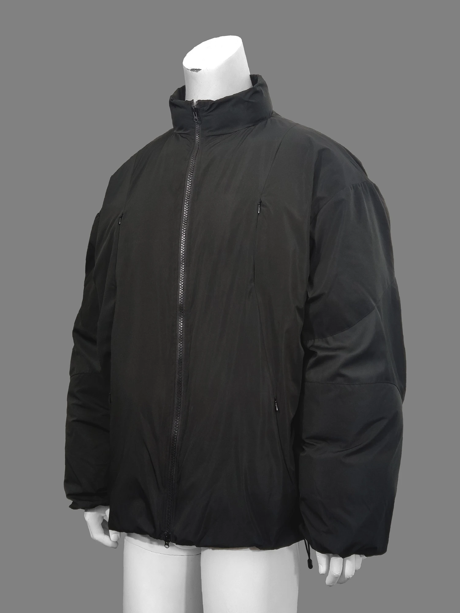 

Membre G Club Thiened down Jaet Functional Puffer Cotton Coat Heavyweight Outerwear Jaet Faion Urban Sle Stand Collar