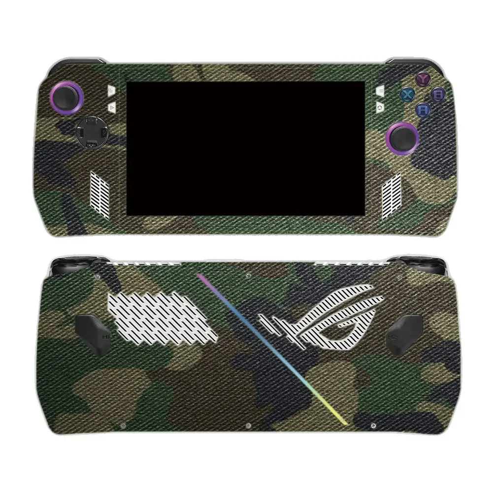 Adesivos capa caso para asus rog aliado console conjunto completo decalque de pele protetora novos designs
