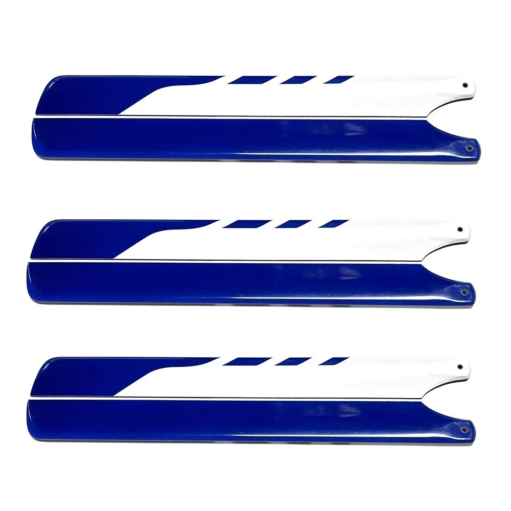 3 Pairs High-Quality RC Model 450 V2 V3 pro Sport Helicopter Main Rotor Blades Glass Fiber