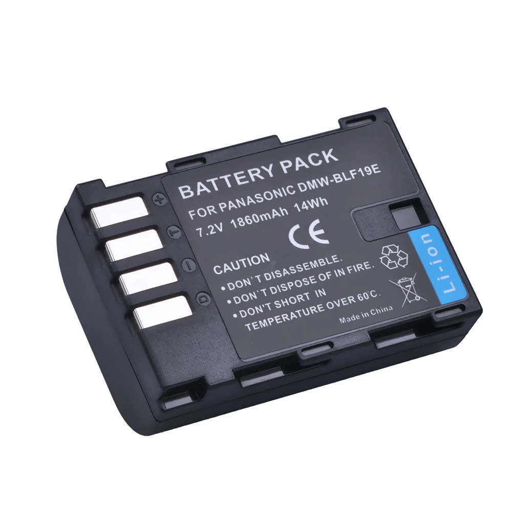 1860mAh DMW-BLF19 BLF19E BLF19PP بطارية لباناسونيك لوميكس DC-G9 DMC-GH5 GH3 DMC-GH3H GH4 GH4H DC-GH5S