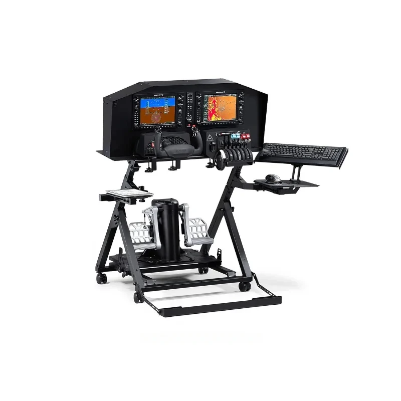 Pro Flight Stand – Sturdy Design, Flight Stick / Throttle, Enhances Flight Simulation Experience