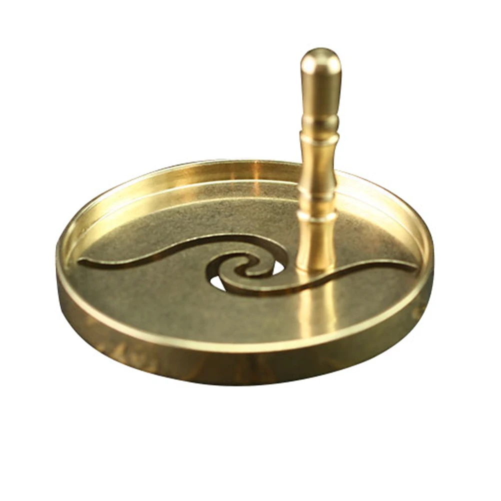 

1pc Pure Copper Incense Mold Tool Ash Shaping Printing Household Aromatherapy Decoration Gift Unique Hollow Design