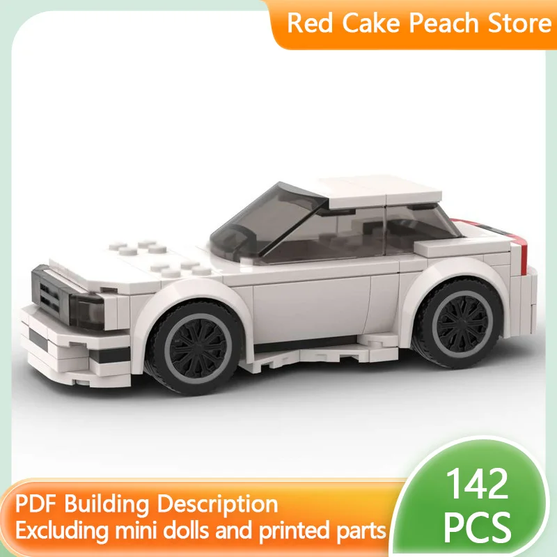 

Speed Racing Car Model MOC Building Bricks Chaser JZX 100 Hypercar Modular Technology Children Holiday Gifts Assemble Toys Suit