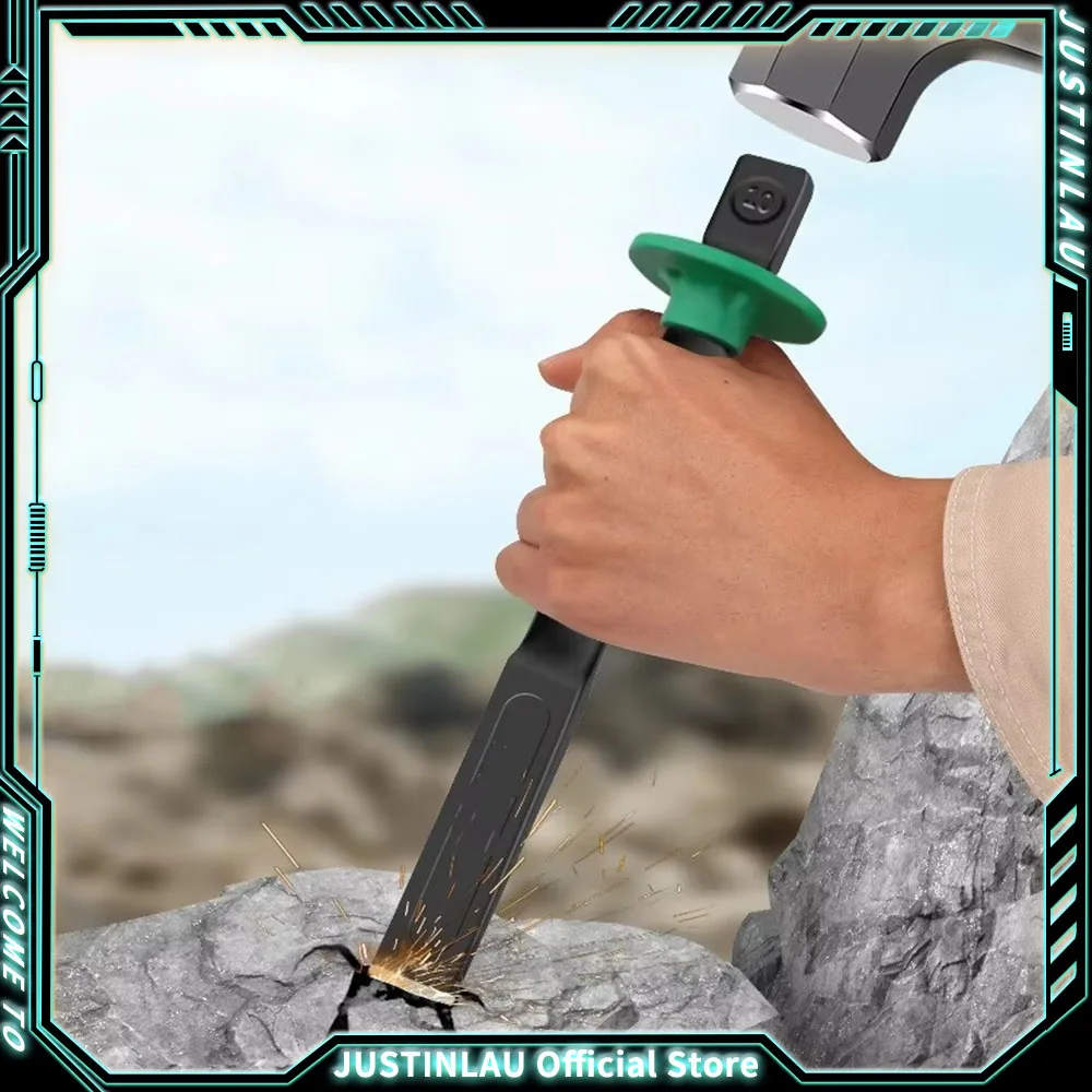 Flat Chisel Concrete Tool Chisel Head Cement Stone Splitter Chrome Vanadium Steel Masonry Chisel Flat Shovel Wood Processing