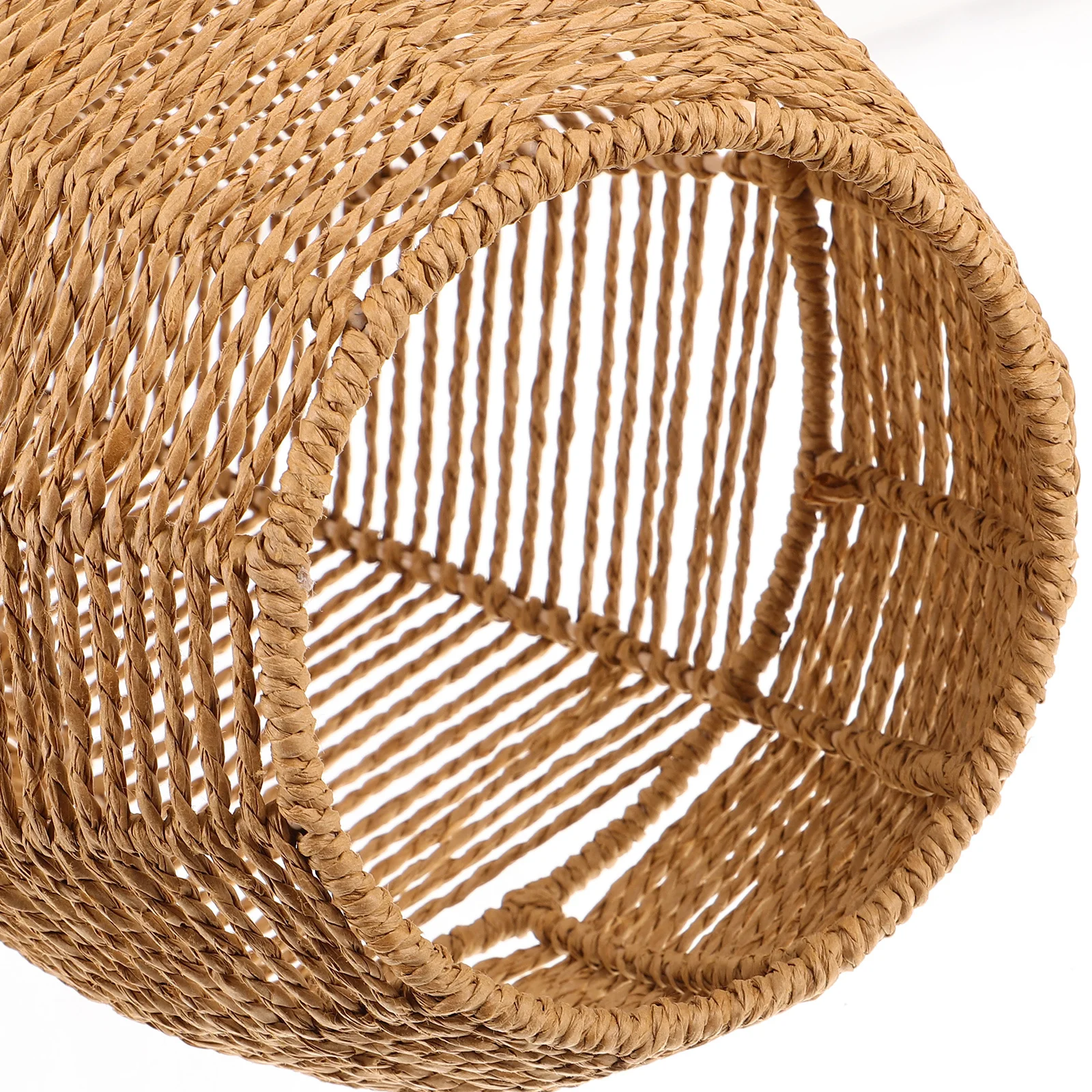 

Vintage Lampshade Hemp Rope Iron Woven Design For Ceiling Wall Chandelier Home Bar Hotel Restaurant Decor Light Cover