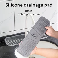 Kitchen Silicone Faucet Mat Faucet Water Catcher Mat Sink Splash Pad Countertop Protector Bathroom - Image 2