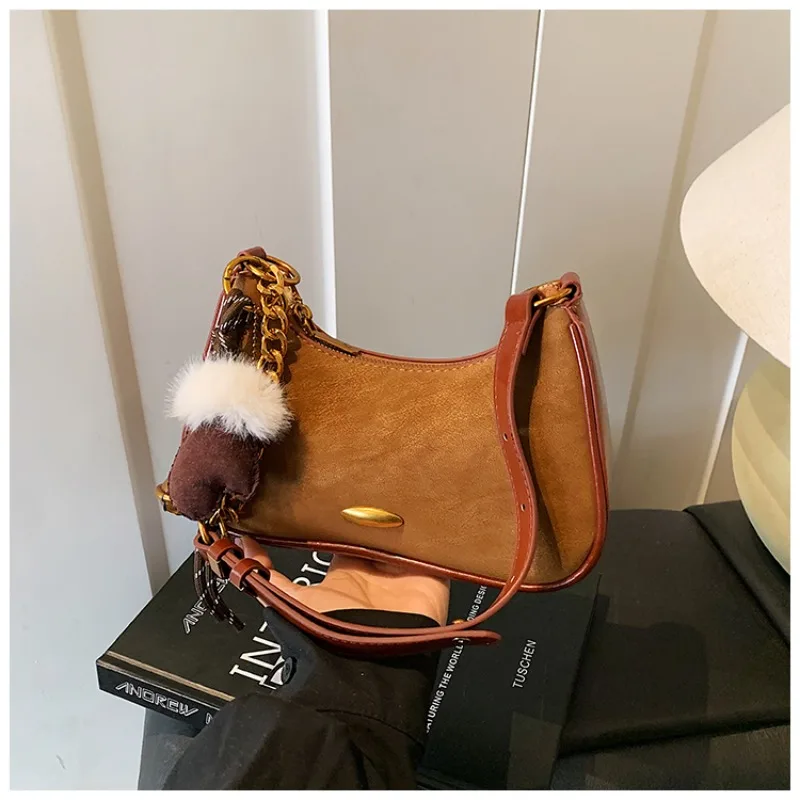 

Однотонные сумки через плечо на молнии из искусственной кожи, сумки в стиле ретро, 2026, изысканные высококачественные универсальные простые повседневные молодежные сумки через плечо