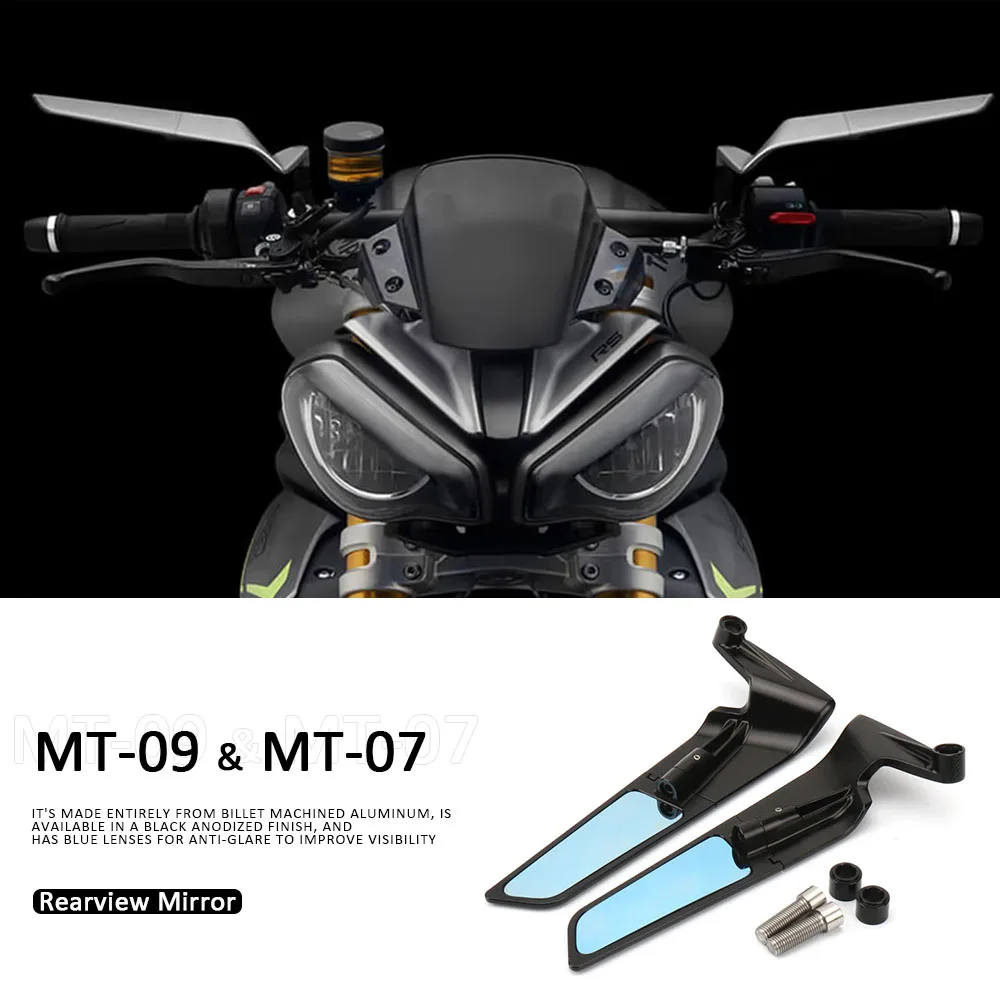 

Зеркала заднего вида для YAMAHA MT-09 2020-2026, MT-09 SP 2021-2026, MT-07 2021-2026