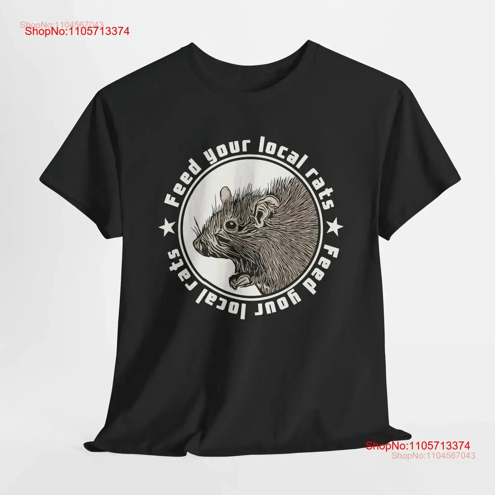 Funny RaT T Shirt Punk Clothing Grunge s for Animal Lovers Feed Your Local Rats Alternative Goth Clothes Unique Quirky vintage