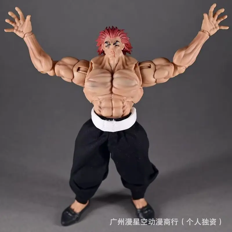 Baki Yuujiro Hanma "la criatura más fuerte en la tierra" colección de figuras de acción de combate fuerte adornos periféricos de animé regalos