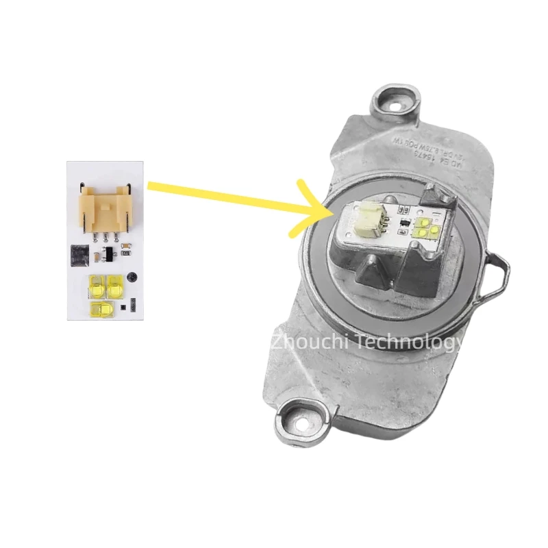 ضوء النهار تشغيل وحدة DRL عين الملاك ضوء ديود لوحات ل 2012 -2015 F30 F31 F34 320i 328i 335i قبل LCI زينون العلوي #3