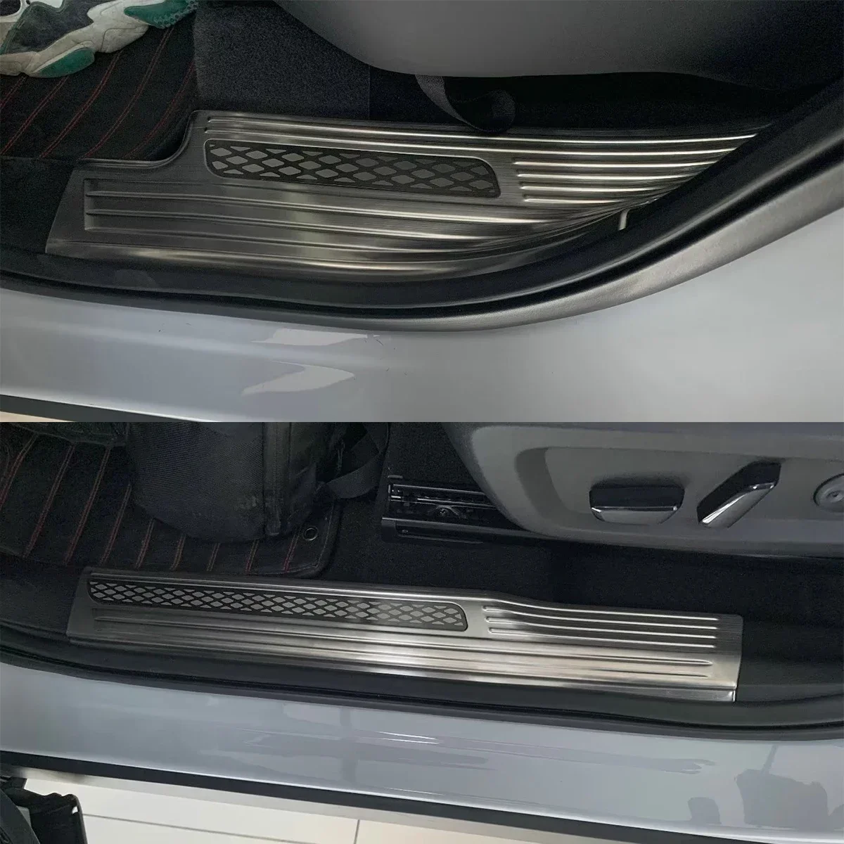 

For Mitsubishi Outlander 2023 Door Sill Scuff Plate Cover Trim Stainless Steel Threshold Pedal Styling Protect car assecories