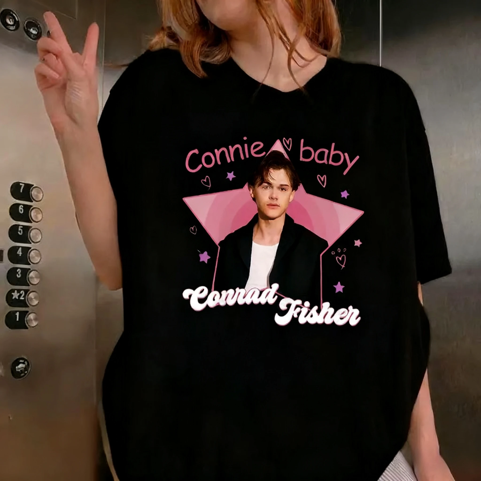 Equipe Conrad Cousins Praia Retro O Verão I Turned Pretty Gráfico Camisetas Mulher Homem Moda Casual Camiseta de Algodão Streetwear