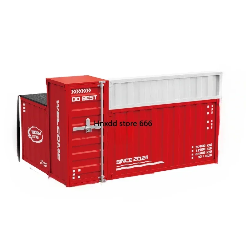 

Checkout page Bar Milk tea shop Container creative reception desk