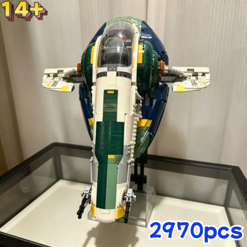 Big Sale  2970pcs Starship Transportation Building Blocks Assembly Bricks Model Toys Christmas Gifts for Adults