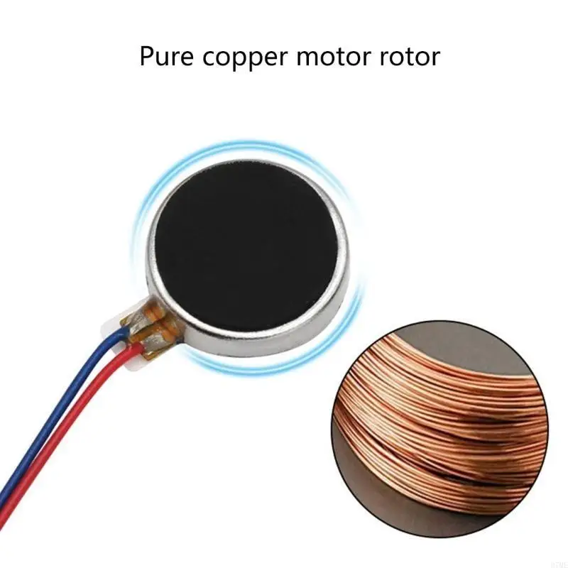 37me DC1.5-3.7V 전기 미니 진동 모터 10000RPM 버튼-유형 진동 모터