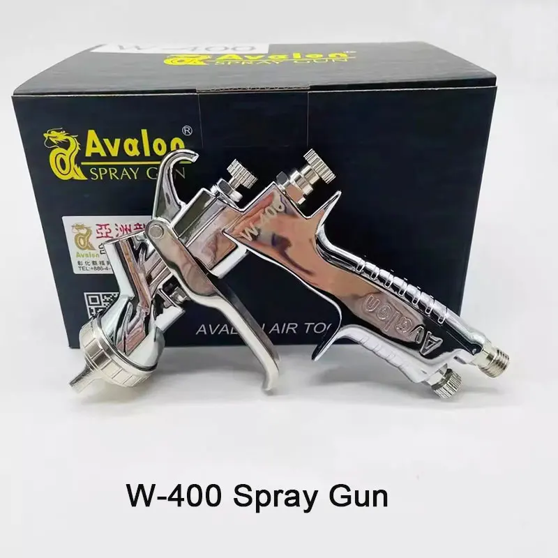 Imagem -04 - Pistola de Pintura para Carros Mão Pulverizador Manual Ferramentas Pneumáticas Pistola W400