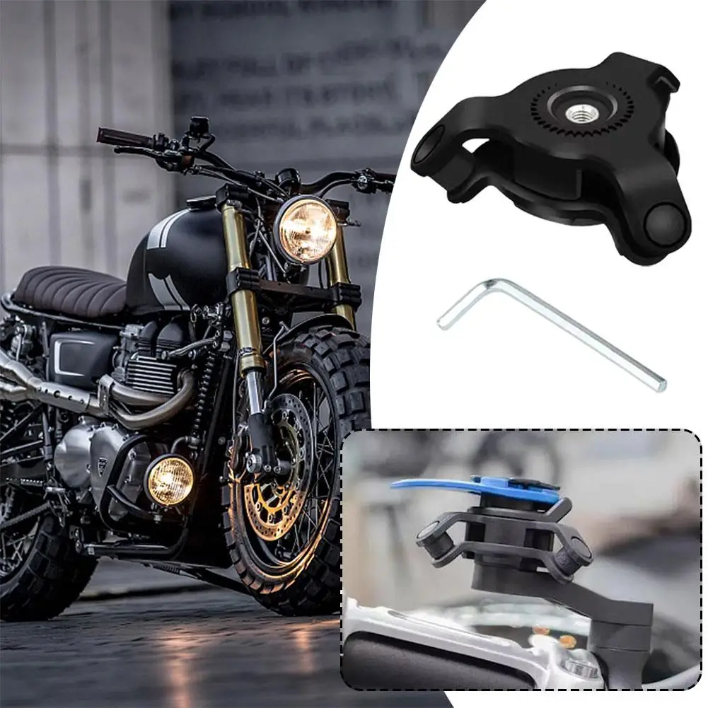 

Motorcycle Phone Holder Shock Absorber Bike Phone Bracket Bicycle Holder Vibration Lock Self Stem Damper Handlebar Anti-sha X4y4