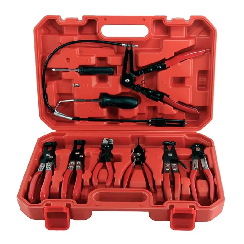 

Automotive Professional 9pcs Hose Clamp Clamp Engine Repair Kit Hose Clamp Product Kit