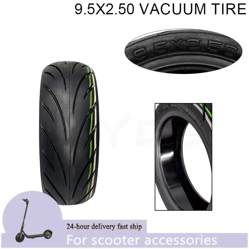 

Tubeless Tyre CST 10x2.30-6.5 Vacuum Tire 9.5x2.50 For Electric Scooter NIU KQi2 PRO KQi3 10 Inch Wearproof Wheel Tyres Rubber