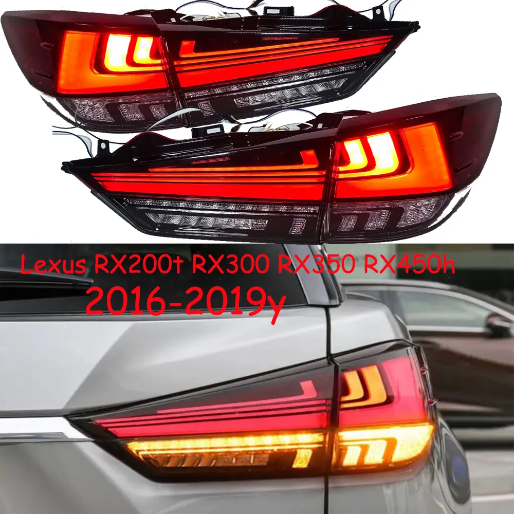 Car bupmer tail light for Lexus RX300 RX350 taillight RX450H LED 2016~2019y car accessories DRL fog for Lexus RX200T rear light