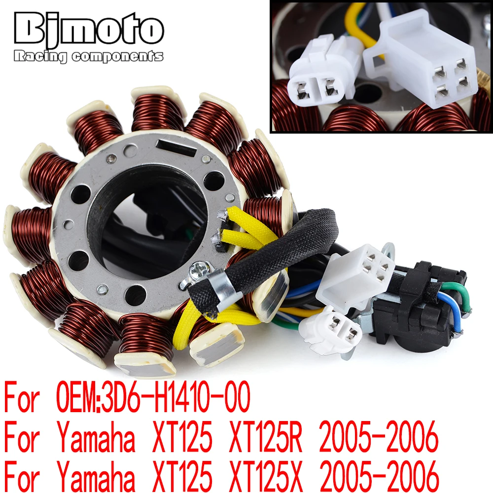 

Xt125x Xt 125 x Stator Coil For Yamaha XT125 XT125R XT125X 2005 2006 xt 125 r XT 125 R XT 125X 3D6-H1410-00 XT-125 XT-125R