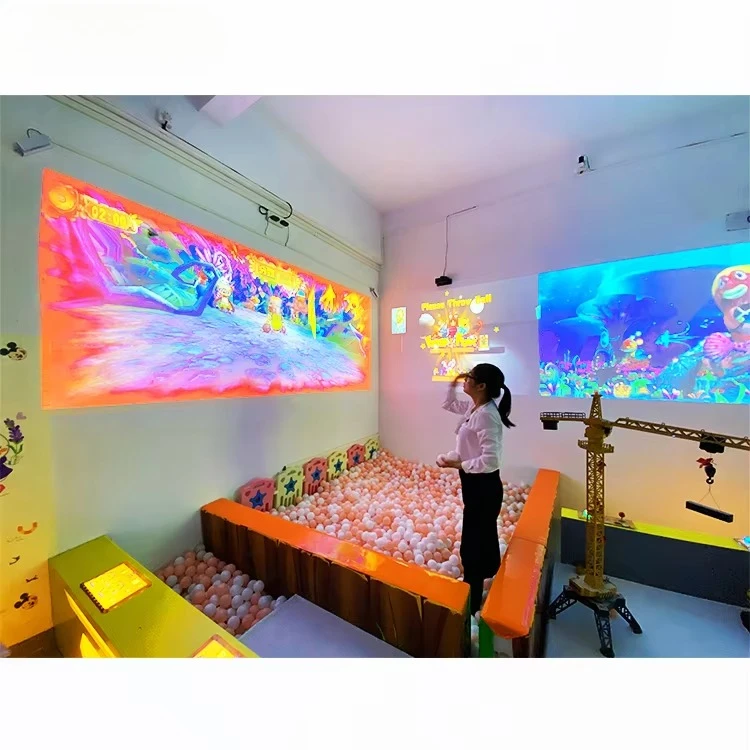3D Interactive Projection Ball Game,Interactive Wall Projection Game Ball Pool