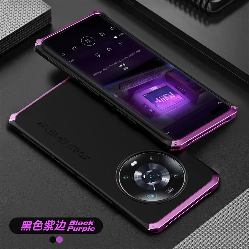 Shockproof Metal Case For Huawei Honor Magic 4 Pro Case Luxury Aluminum Frame Cover For Huawei Honor Magic 4 PC Backplane Fundas