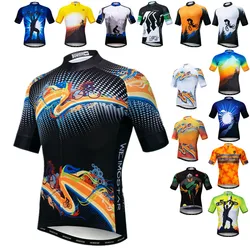 Weimostar Mountain Bike Jersey Summer Cycling Jersey Short Sleeve Breathable Bicycle Shirt Road Cycling Clothing Tops Maillot