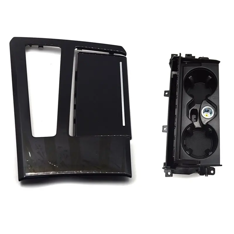

Decorative Painted Black Central Cup Holder Panel For A6 A7 4KG 863 969 E 4KD 862 533 4KD862533 Central Channel