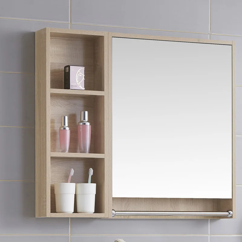 

Medicine Bathroom Cabinet with Mirror Vanity Mirror Cabinets Wall Mounted with Storage Shelves Adjustable Hanging Wall Cabinet