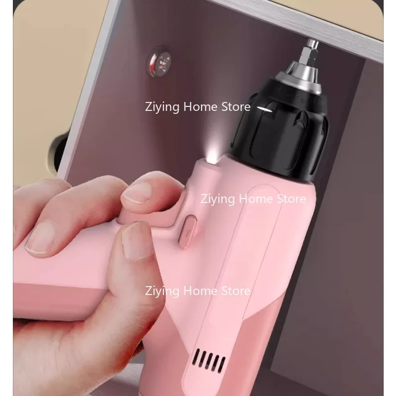 Suitable for Small Pink Drills, Handheld Drills, Wall Drilling and Punching Holes