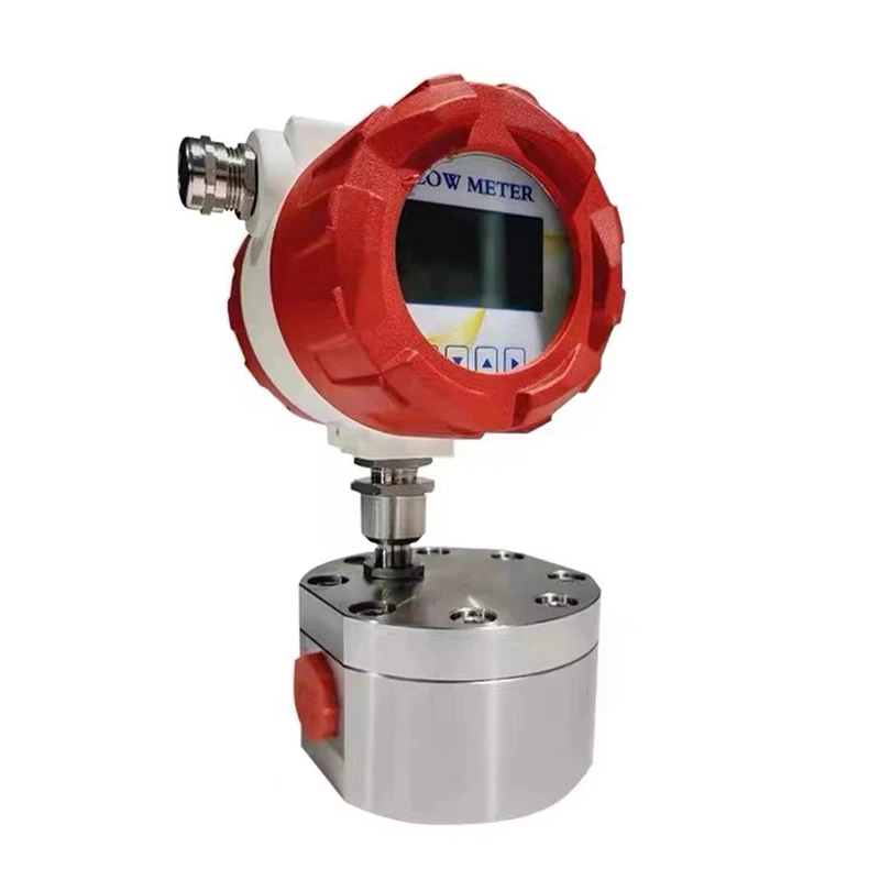 Hight Precision Fuel Oil Over Oval Flowmeter Rs485 Circular Gear Flow Meter