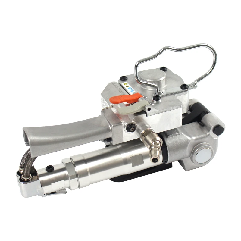 Pneumatic Strapping Gun Durable Steel PP Polyester Strapping Machine One Trigger Operation for Efficient Packaging